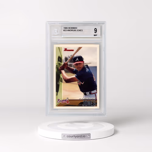 1995 Bowman #23 Andruw Jones (BGS 9 MINT)