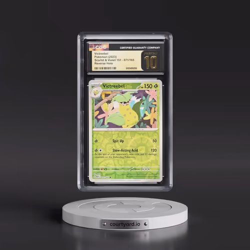2023 Scarlet & Violet 151 - MEW EN #071/165 Victreebel - Reverse Holo (CGC 10 PRISTINE)