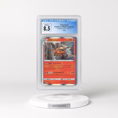 2022 Pokémon GO #010/071 Charizard - Holo (CGC 8.5 NM-MT+)