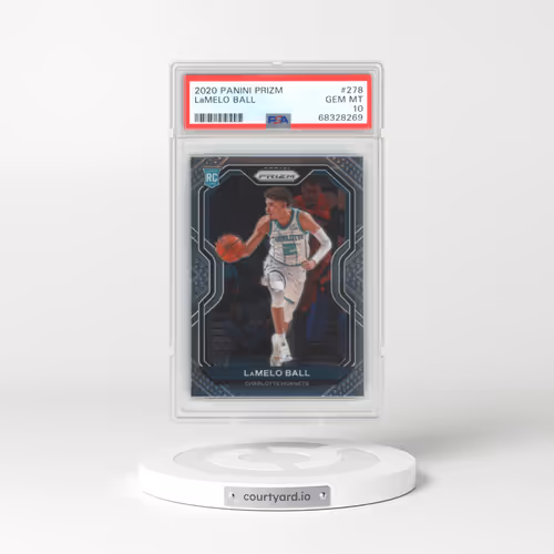 2020 Panini Prizm #278 LaMelo Ball (PSA 10 GEM MINT)