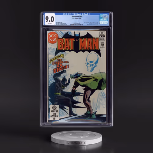 Batman #345 CGC 9.0 White Pages (DC Comics, 3/82) - Universal