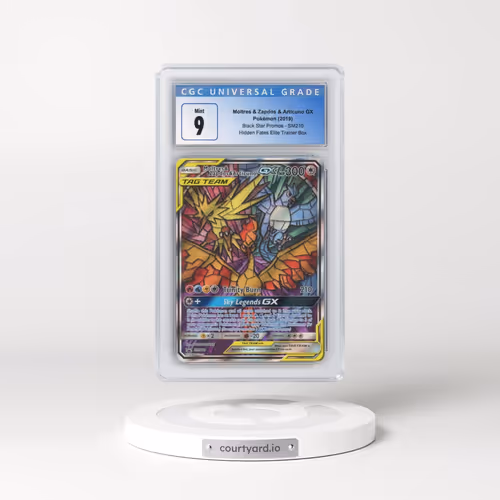 2016 Black Star Promos - Sun & Moon #SM210 Moltres & Zapdos & Articuno GX - Hidden Fates Eli