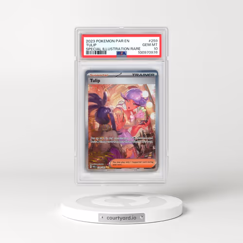 2023 Pokémon Par EN-Paradox Rift #259 Tulip - Special Illustration Rare (PSA 10 GEM MINT)