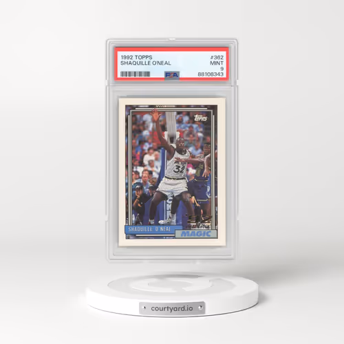 1992 Topps #362 Shaquille O'Neal (PSA 9 MINT)