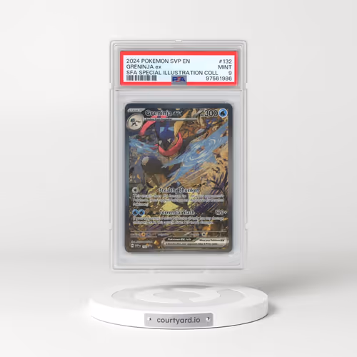 2024 Pokémon Svp EN-SV Black Star Promo #132 Greninja EX - Holo Shrouded Fable Special Illustration