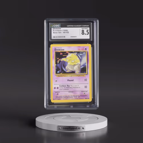 1999 Base Set #49/102 Drowzee (CGC 8.5 NM-MT+)