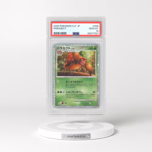 2023 Pokémon Clf-Trading Card Game Classic Venusaur & Lugia EX Deck #005 Parasect (PSA 10 GEM MINT)