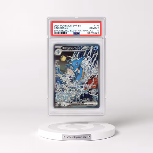 2024 Pokémon Svp EN-SV Black Star Promo #131 Kingdra EX - Holo Shrouded Fable Special Illustration C