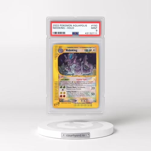 2003 Pokémon Aquapolis #150 Nidoking - Holo (PSA 9 MINT)