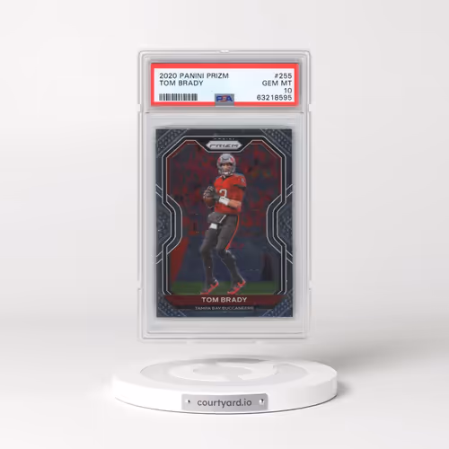 2020 Panini Prizm #255 Tom Brady (PSA 10 GEM MINT)
