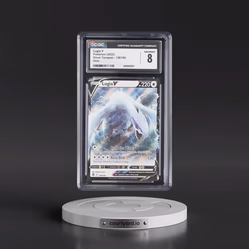 2022 Silver Tempest #138/195 Lugia V - Holo (CGC 8 NM-MT)