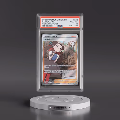 2022 Pokémon Sword & Shield Vstar Universe #242 Roxanne - Full Art (PSA 10 GEM MINT)