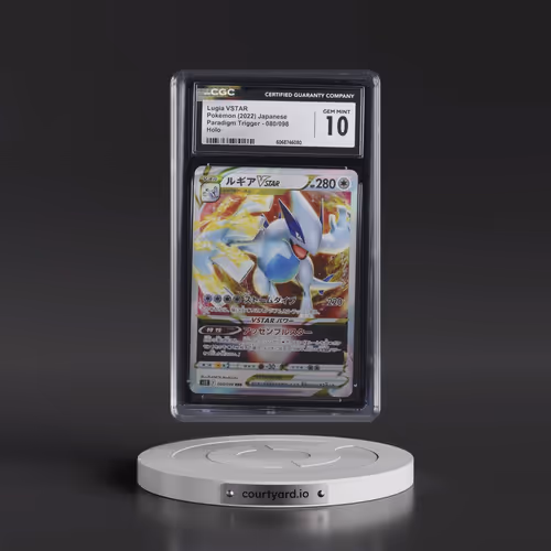 2022 Paradigm Trigger #080/098 Lugia VSTAR - Holo (CGC 10 GEM MINT)
