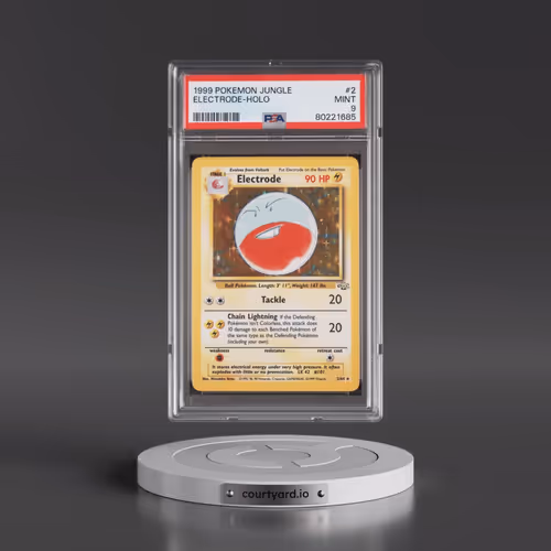 1999 Pokémon Jungle #2 Electrode - Holo (PSA 9 MINT)