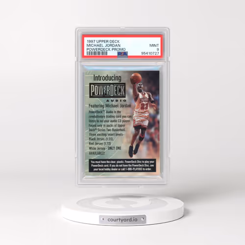 1997 Upper Deck Michael Jordan - Powerdeck Promo (PSA 9 MINT)