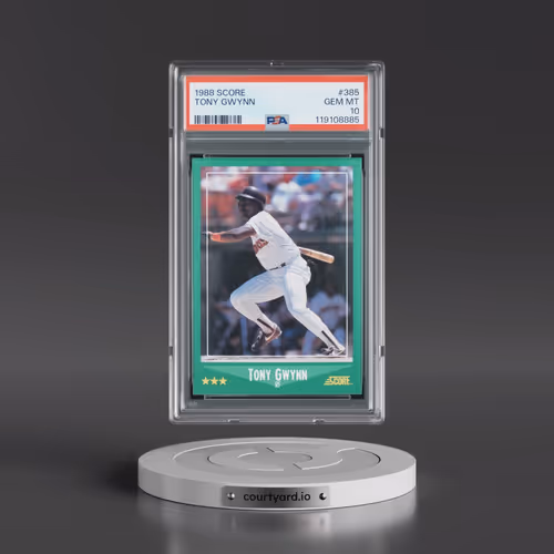 1988 Score #385 Tony Gwynn (PSA 10 GEM MINT)