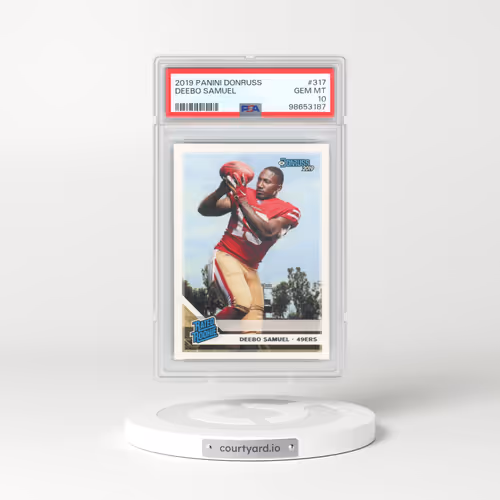 2019 Panini Donruss #317 Deebo Samuel (PSA 10 GEM MINT)