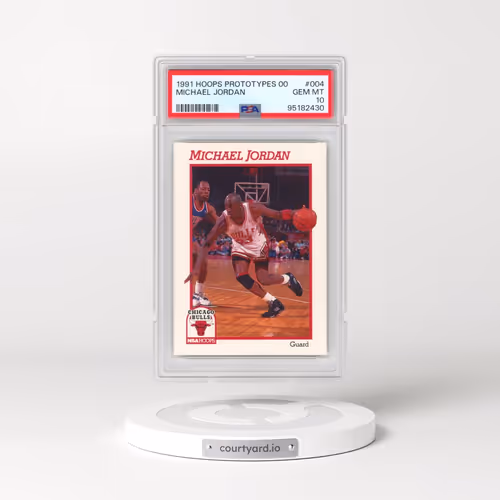 1991 Hoops Prototypes 00 #004 Michael Jordan (PSA 10 GEM MINT)