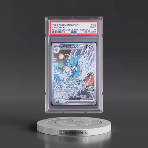 2024 Pokémon Svp EN-SV Black Star Promo #131 Kingdra EX - Holo Shrouded Fable Special Illustration C