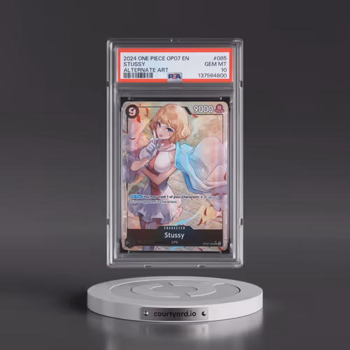 2024 One Piece 500 Years in the Future #085 Stussy - Alternate Art (PSA 10 GEM MINT)