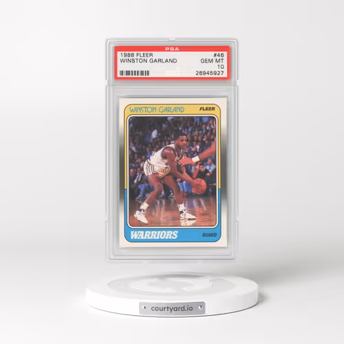 1988 Fleer #46 Winston Garland (PSA 10 GEM MINT)