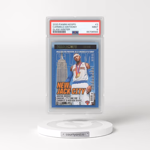 2020 Panini Hoops Slam #3 Carmelo Anthony - Winter (PSA 9 MINT)