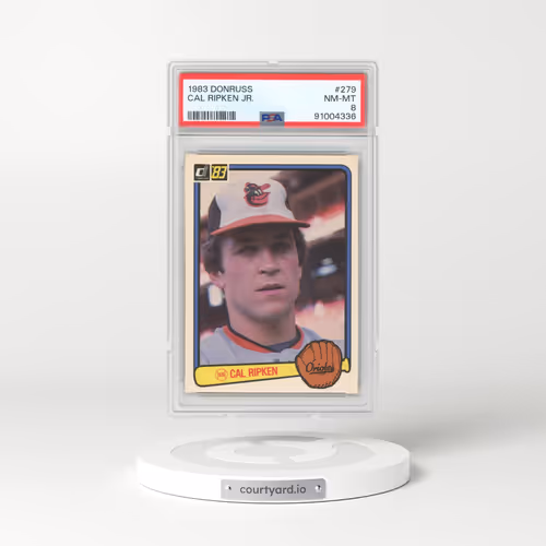 1983 Donruss #279 Cal Ripken Jr. (PSA 8 NM-MT)