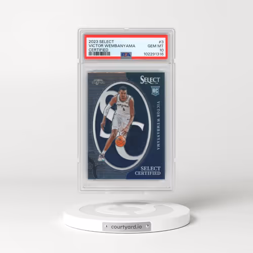 2023 Panini Select Select Certified #3 Victor Wembanyama (PSA 10 GEM MINT)