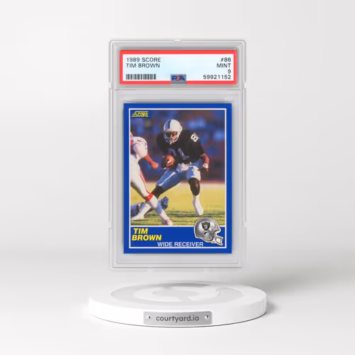 1989 Score #86 Tim Brown (PSA 9 MINT)