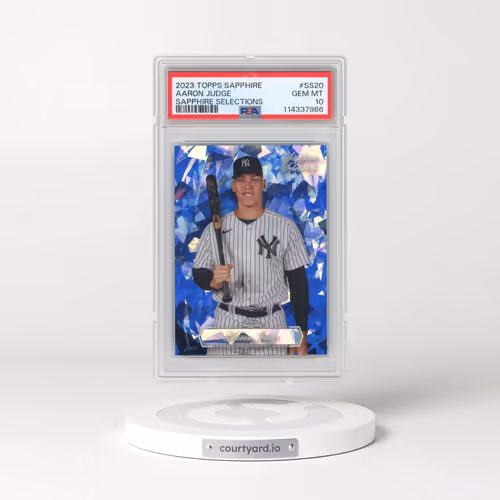 2023 Topps Chrome Sapphire Sapphire Selections #SS20 Aaron Judge - Update (PSA 10 GEM MINT)