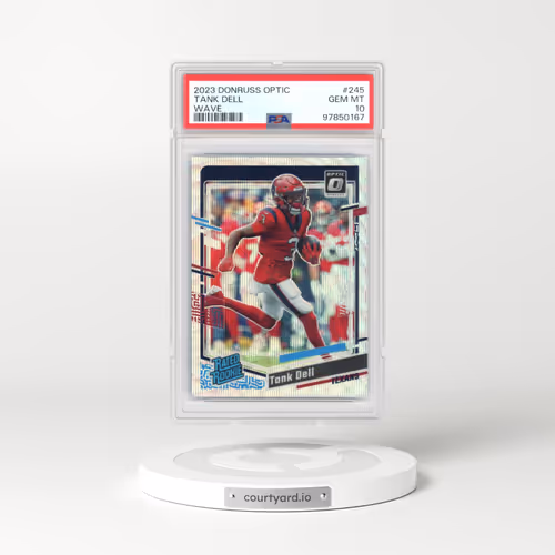 2023 Panini Donruss Optic #245 Tank Dell - Wave (PSA 10 GEM MINT)