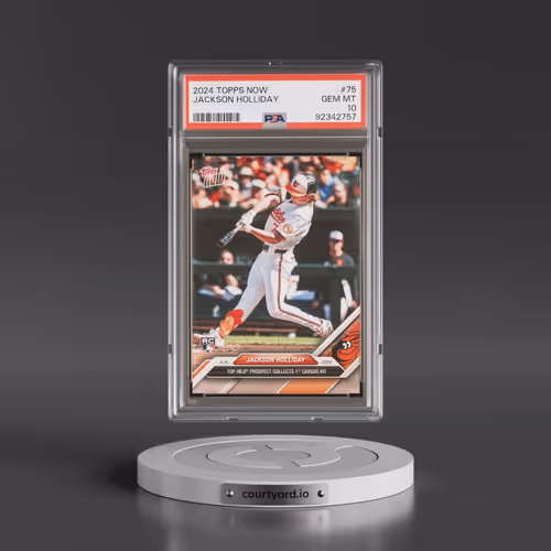 2024 Topps Now #75 Jackson Holliday (PSA 10 GEM MINT)