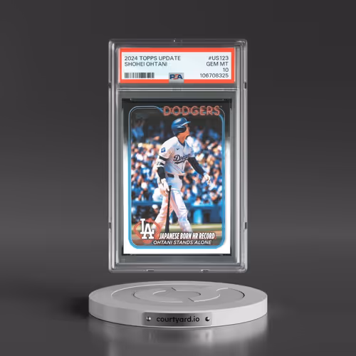 2024 Topps Update #US123 Shohei Ohtani (PSA 10 GEM MINT)