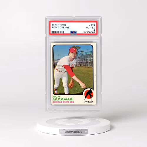 1973 Topps #174 Rich Gossage (PSA 4 VG-EX)