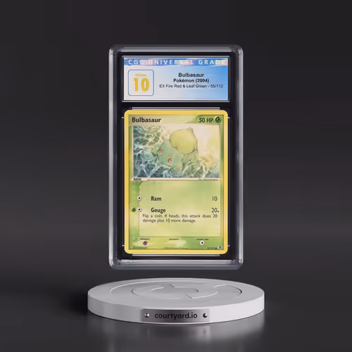 2004 EX Fire Red & Leaf Green #55/112 Bulbasaur (CGC 10 PRISTINE)