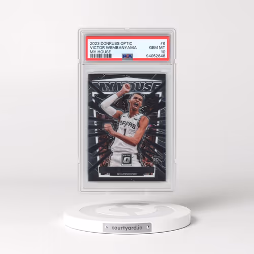 2023 Panini Donruss Optic My House #6 Victor Wembanyama (PSA 10 GEM MINT)