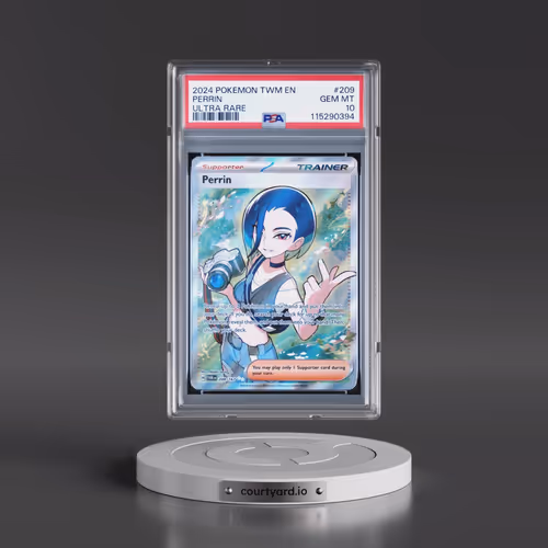 2024 Pokémon Twm EN-Twilight Masquerade #209 Perrin - Ultra Rare (PSA 10 GEM MINT)