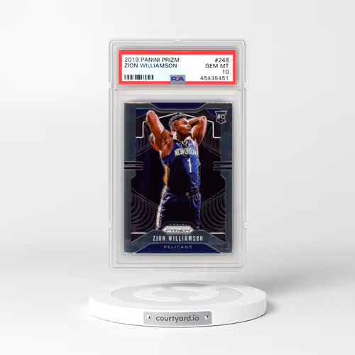 2019 Panini Prizm #248 Zion Williamson (PSA 10 GEM MINT)