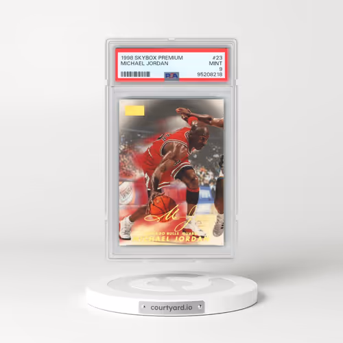 1998 Skybox Premium #23 Michael Jordan (PSA 9 MINT)