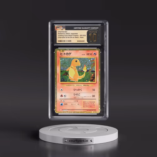 2023 Trading Card Game Classic - CLF, CLL, CLK #001/032 Charmander - Charizard & Ho-Oh ex Deck -