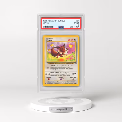 1999 Pokémon Jungle #51 Eevee (PSA 9 MINT)