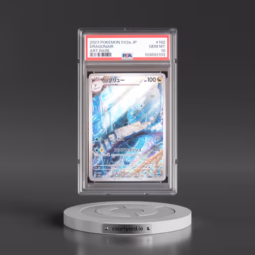2023 Pokémon Sv2a-Pokemon 151 #182 Dragonair - Art Rare (PSA 10 GEM MINT)