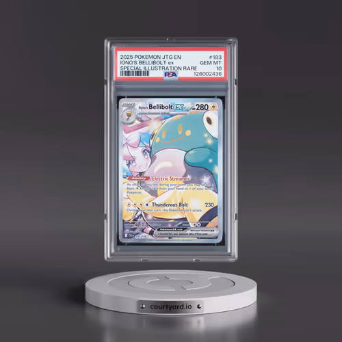 2025 Pokémon Jtg EN-Journey Together #183 Iono's Bellibolt EX - Holo Special Illustration Rare (PSA