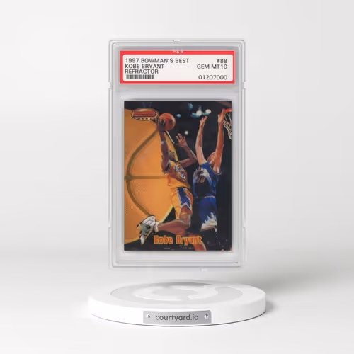 1997 Bowman's Best #88 Kobe Bryant - Refractor (PSA 10 GEM MINT)