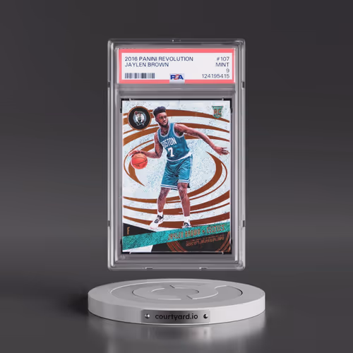 2016 Panini Revolution #107 Jaylen Brown (PSA 9 MINT)