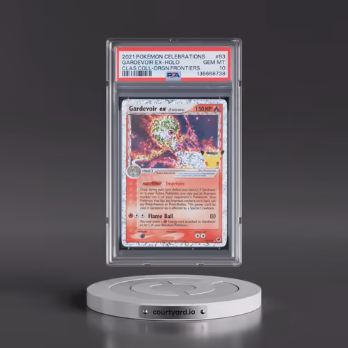 2021 Pokémon Celebrations Classic Collection #93 Gardevoir EX - Holo Holo (PSA 10 GEM MINT)