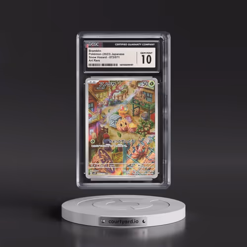 2023 Pokémon Sv2p-Snow Hazard #072 Bramblin - Art Rare (CGC 10 GEM MINT)