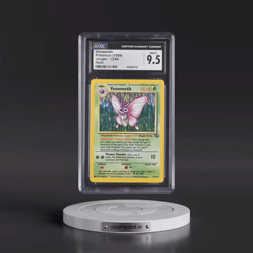 1999 Jungle #13/64 Venomoth - Holo (CGC 9.5 MINT+)