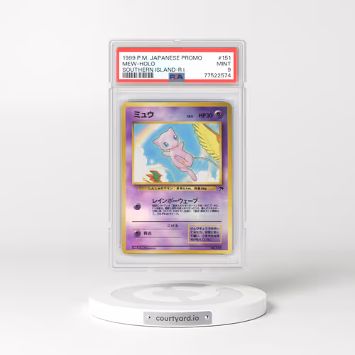 1999 Japanese Pokémon Promo Southern Islands #151 Mew (PSA 9 MINT)