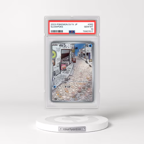 2023 Pokémon Sv1v-Violet EX #082 Slowpoke - Art Rare (PSA 10 GEM MINT)
